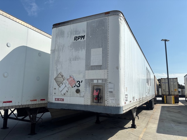 1995 Hyundai 53 ft x 102 in T/A Van Trailer