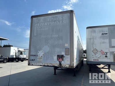 1999 Wabash 53 ft x 102 in T/A Van Trailer