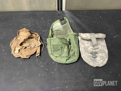 (416) Water Canteen Covers, (138) Entrenching Tool Carriers & Assorted Items