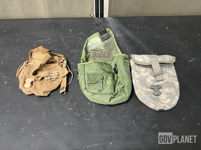(416) Water Canteen Covers, (138) Entrenching Tool Carriers & Assorted Items