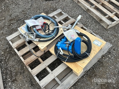 Quantity of (2) 2026 GLGP20 12 V 20 GPM Transfer Fuel Pump (Unused)