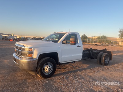 2016 Chevrolet Silverado 3500HD 4x2 Cabina y chasis