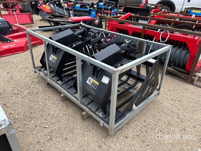 72 in Skeleton Skid Steer Grapple Bucket (Unused)