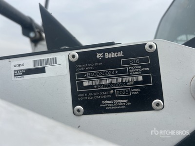 Bobcat S76 Chargeuse à direction à glissement