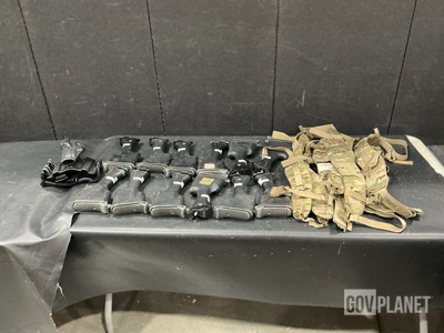 (9) Holsters, (27) Shoulder Straps, (20) Buttstock Assemblies & Assorted Items