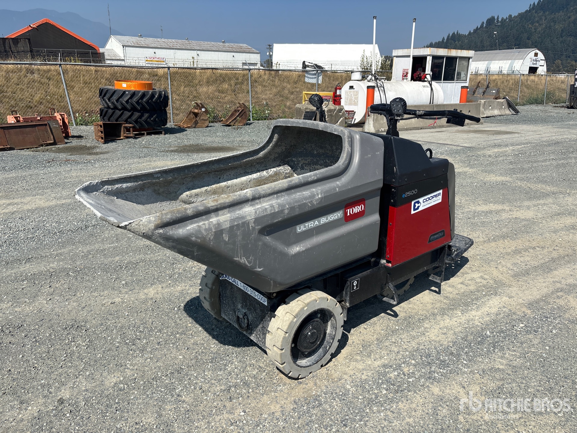 2023 Toro E2500 Stand-On Electric Concrete Buggy