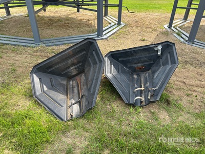 Quantity of (2) Poly Hopper