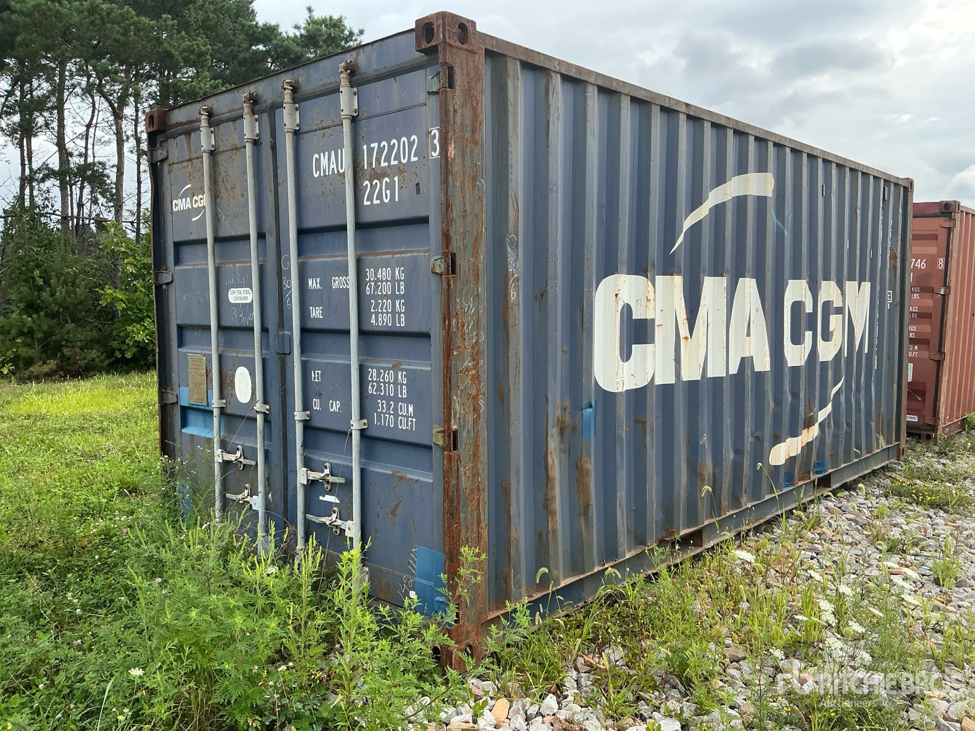 2008 20 ft Standard Storage Container