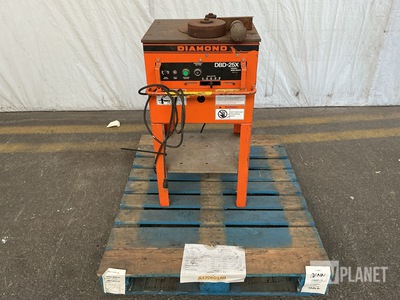 Diamond DBD-25X Portable Rebar Bender