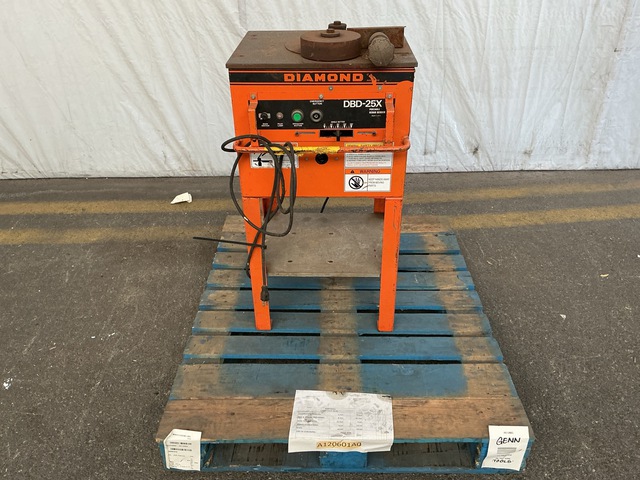 Diamond DBD-25X Portable Rebar Bender