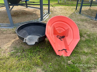 Quantity of (2) Poly Hopper