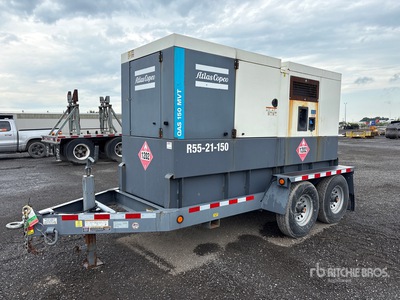 2020 Atlas Copco QAS150JDFT4MVT 60 kW Mobile Zestaw prądotwórczy