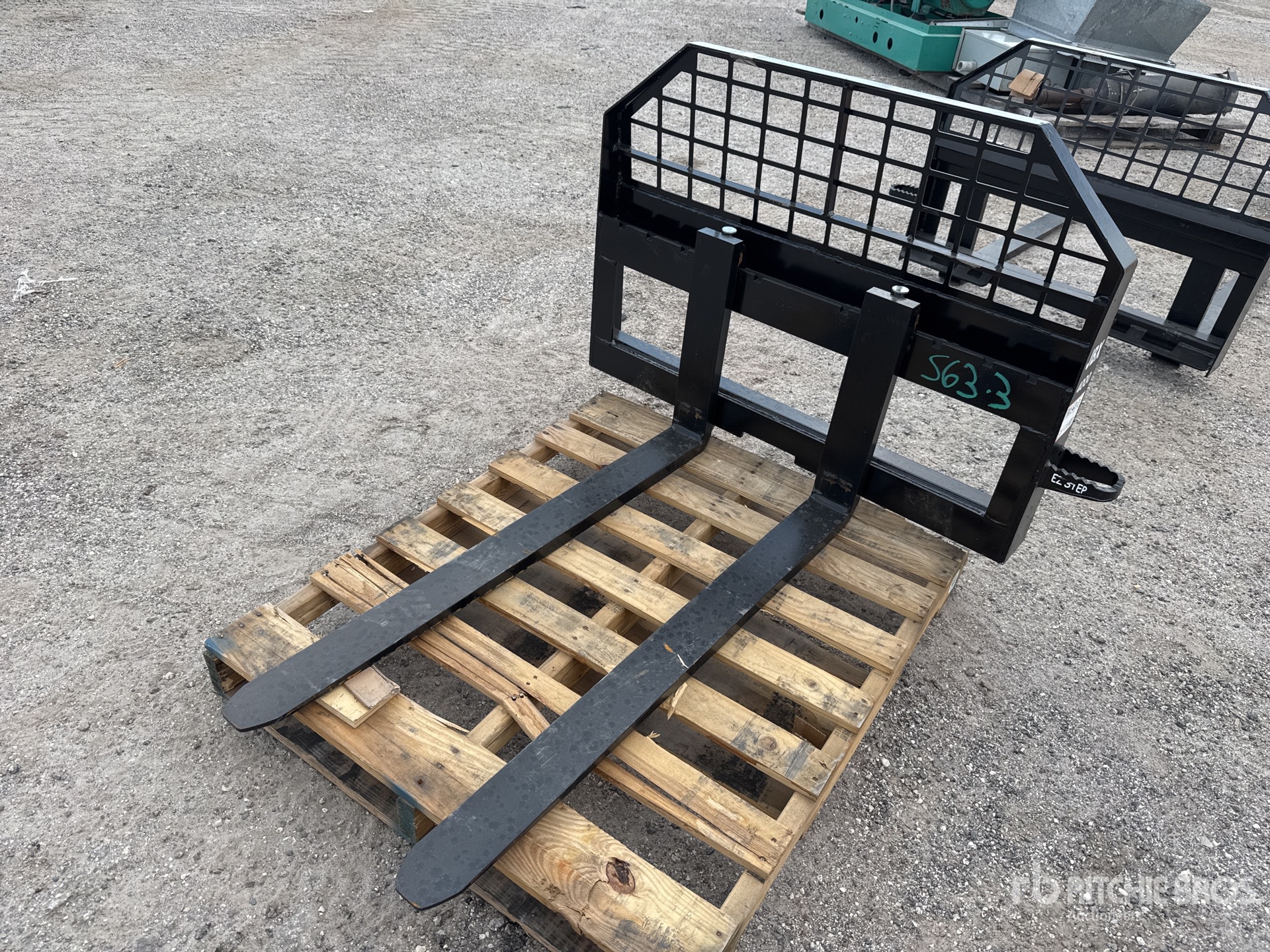 JBX 4000 48 in Skid Steer Forks (Unused)