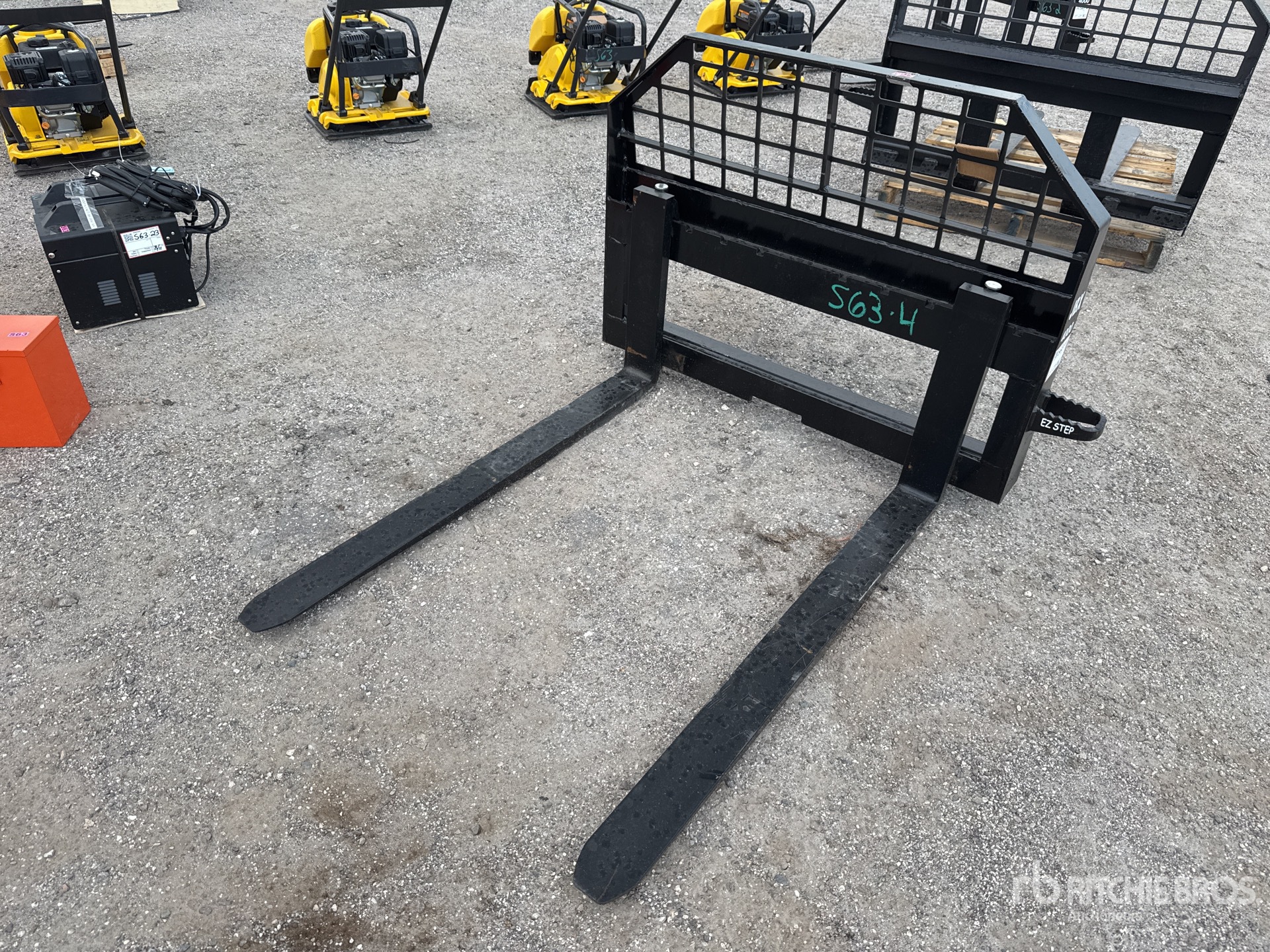 JBX 4000 48 in Skid Steer Forks (Unused)
