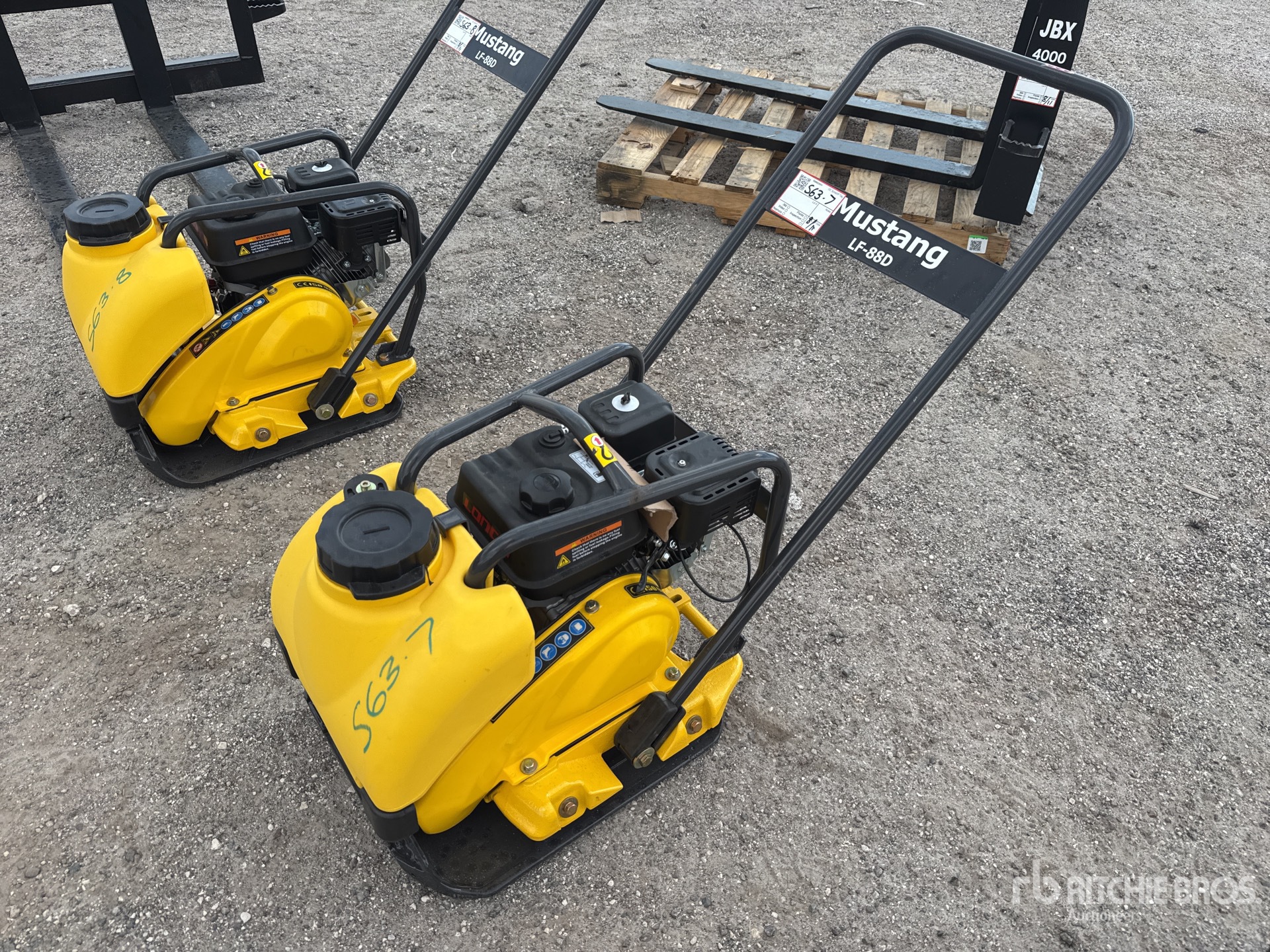 Mustang LF88D Vibratory Plate Compactor (Unused)