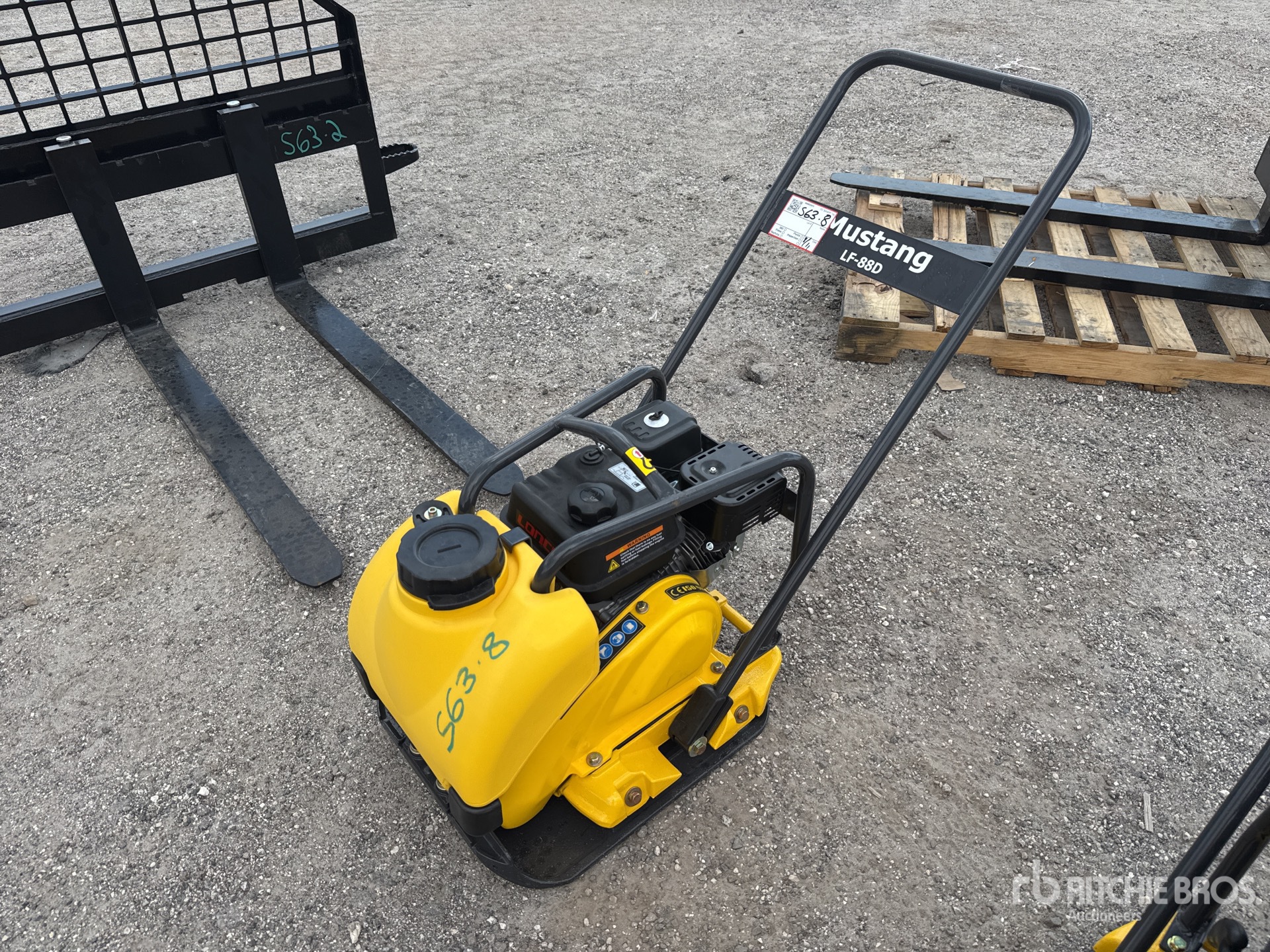 Mustang LF88D Vibratory Plate Compactor (Unused)