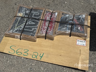 Quantity of (3) Cat Cat, Cummins, Peterbilt Neon Signs (Unused)