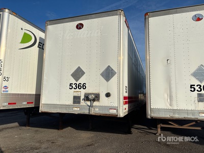 2013 Great Dane 53 ft x 102 in T/A مقطورة فان