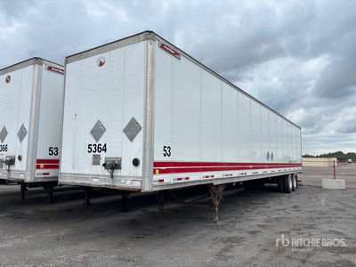 2013 Great Dane 53 ft x 102 in T/A Van Trailer