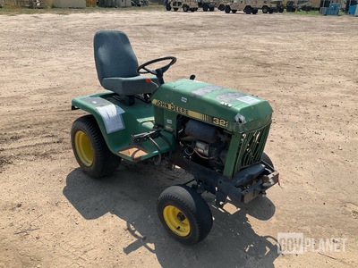 John Deere 322 Mower Tractor
