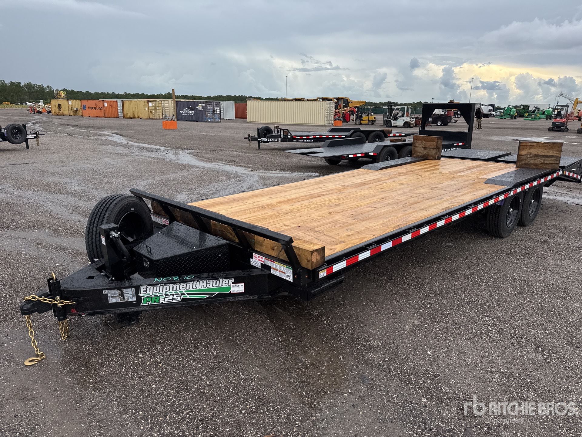 2026 Industrias America PR25 25 ft T/A Equipment Trailer (Unused)