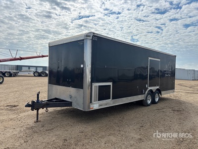 2011 Forest River ORAM8 24 ft T/A Enclosed Trailer