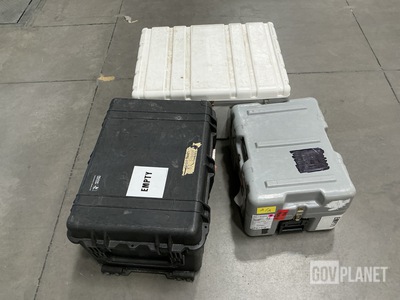 (8) Assorted Storage Cases