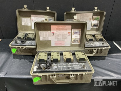 (3) Bren-Tronics PP-8498/U Battery Chargers