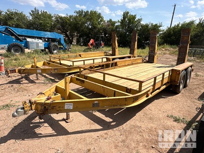 2007 Belshe WB-12 7000 lb 16 ft T/A مقطورة معدات