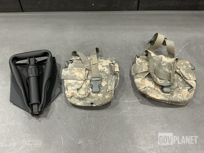 (18) Entrenching Tools, (232) General Purpose Canteen Pouches & Assorted Items