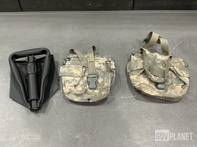 (18) Entrenching Tools, (232) General Purpose Canteen Pouches & Assorted Items