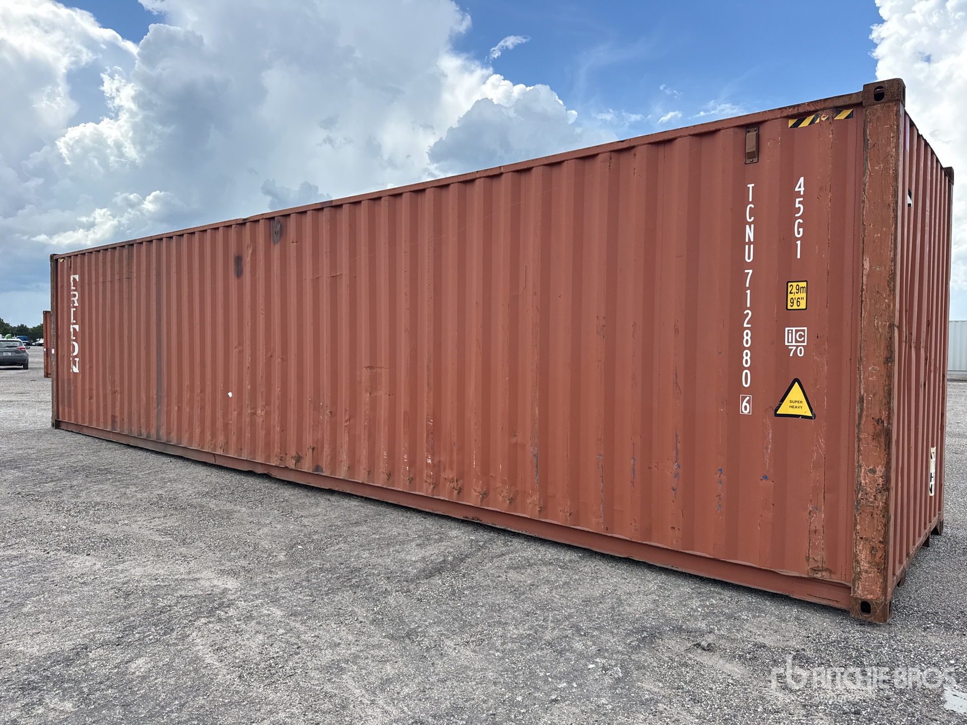 2010 40 ft High Cube Storage Container