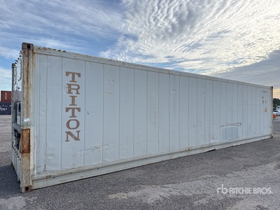 40 ft High Cube Refrigerated Lagercontainer (Inoperable)
