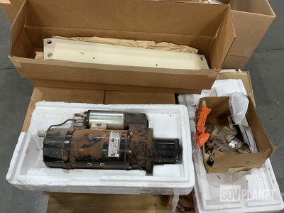 (1) Fuel Pump, (1) Engine Starter, (1) Frame Section & Assorted Items