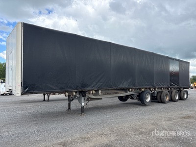 2024 Manac 53 ft Quad/A Curtain Side Trailer