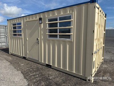 2025 20 ft x 8 ft Container Bureau mobile (Unused)