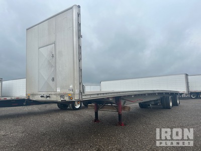 2013 MAC 45 ft T/A Spread Axle Flatbed Trailer