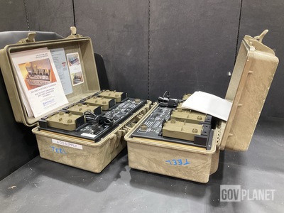 (2) Bren-Tronics BTC-70801 Battery Chargers