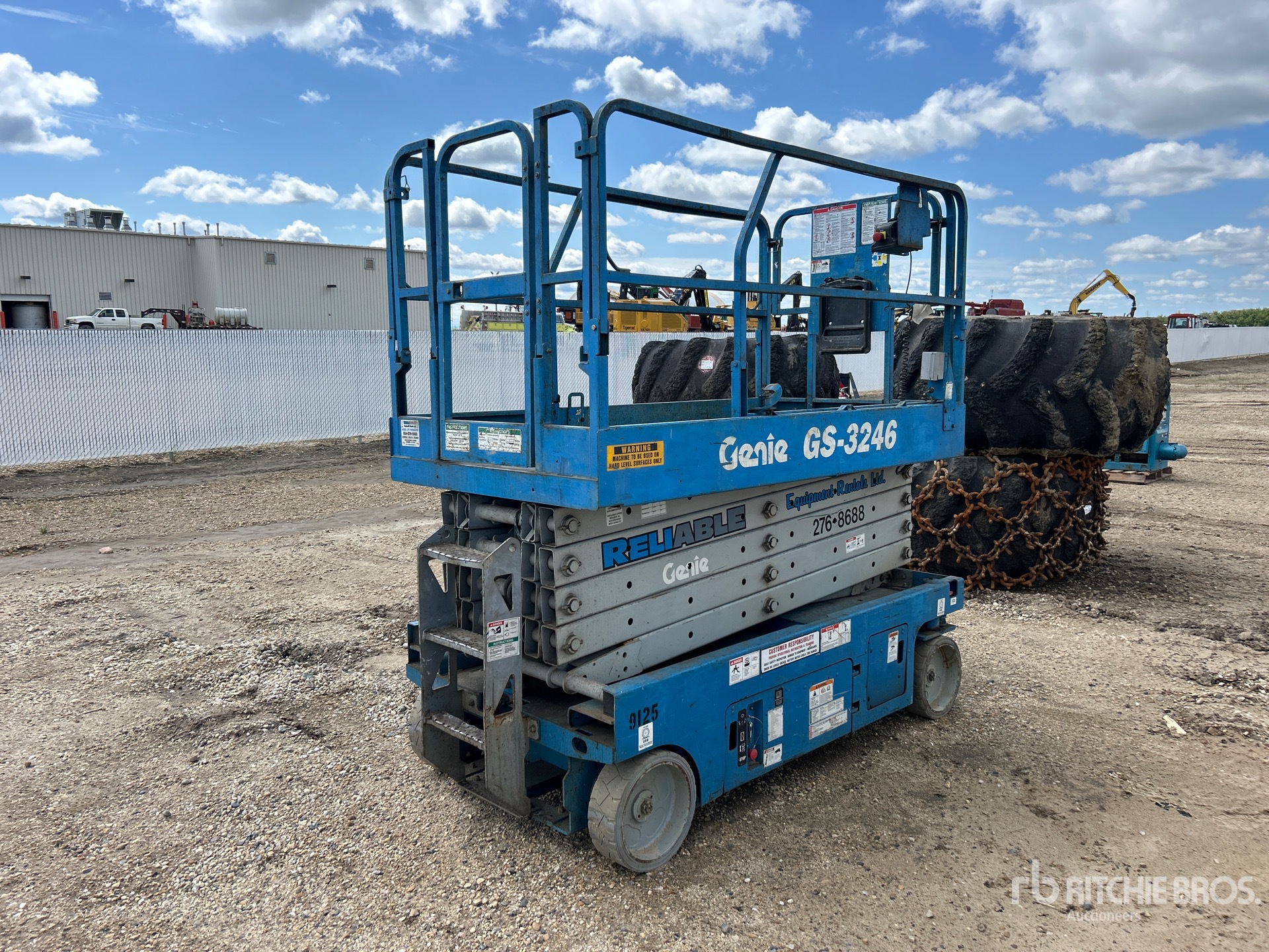 4x4 Electric Scissor Lift