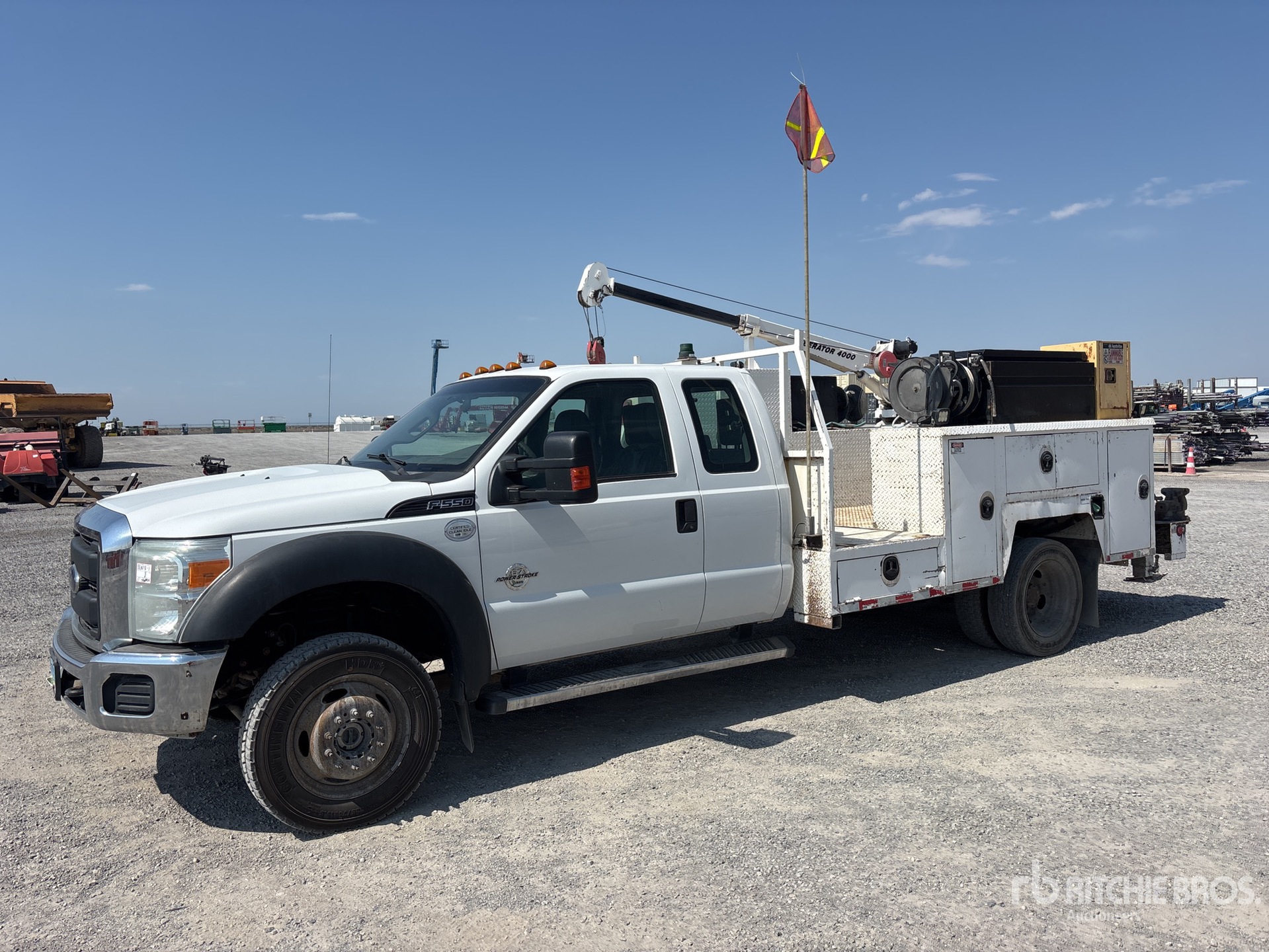 2015 Ford F-550 XL 4x4 Extended Cab Service Truck