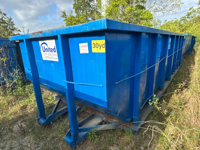 22 ft 30 cyd Roll-Off Container