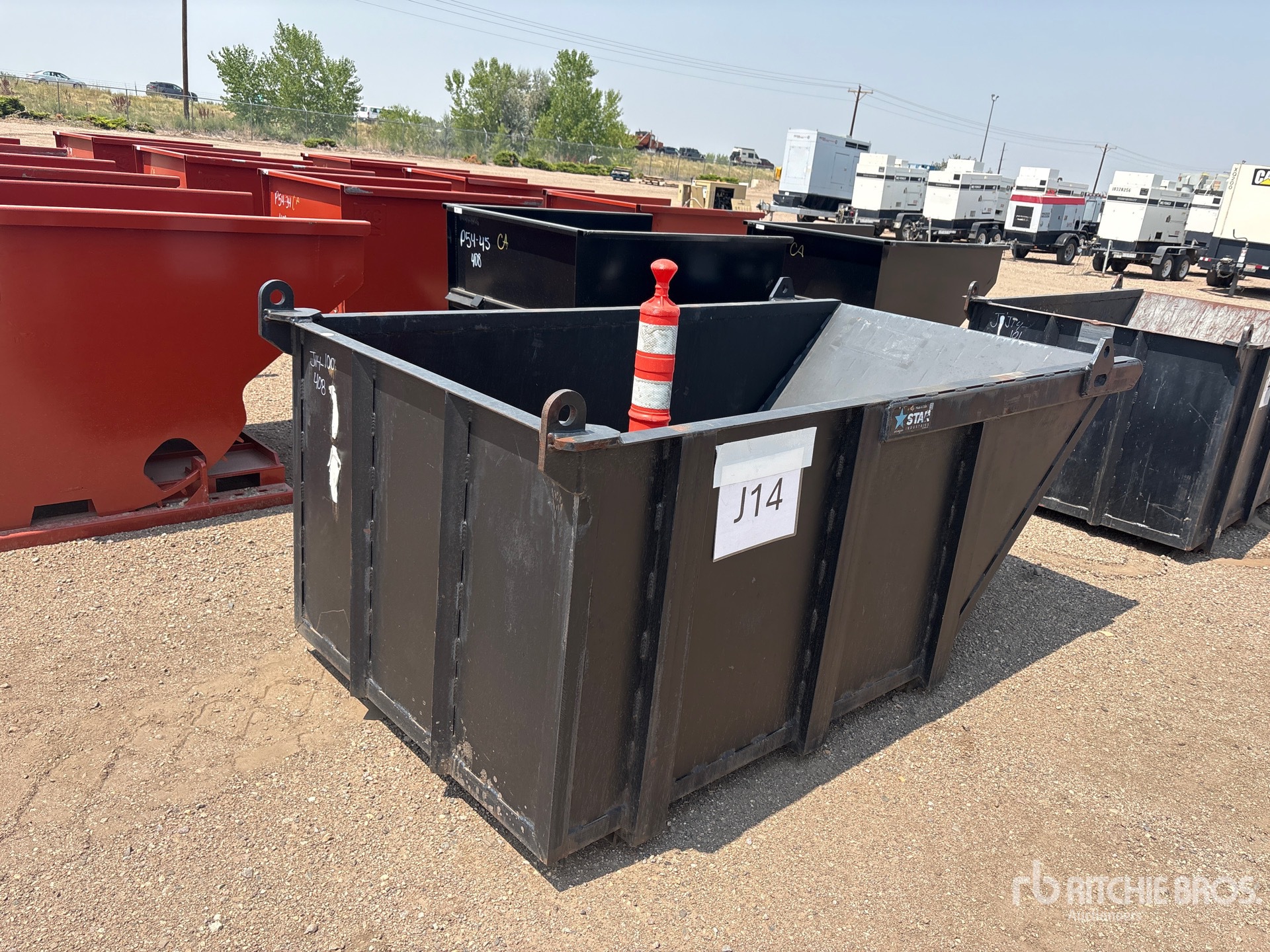 98 in Skid Steer Dump Hopper