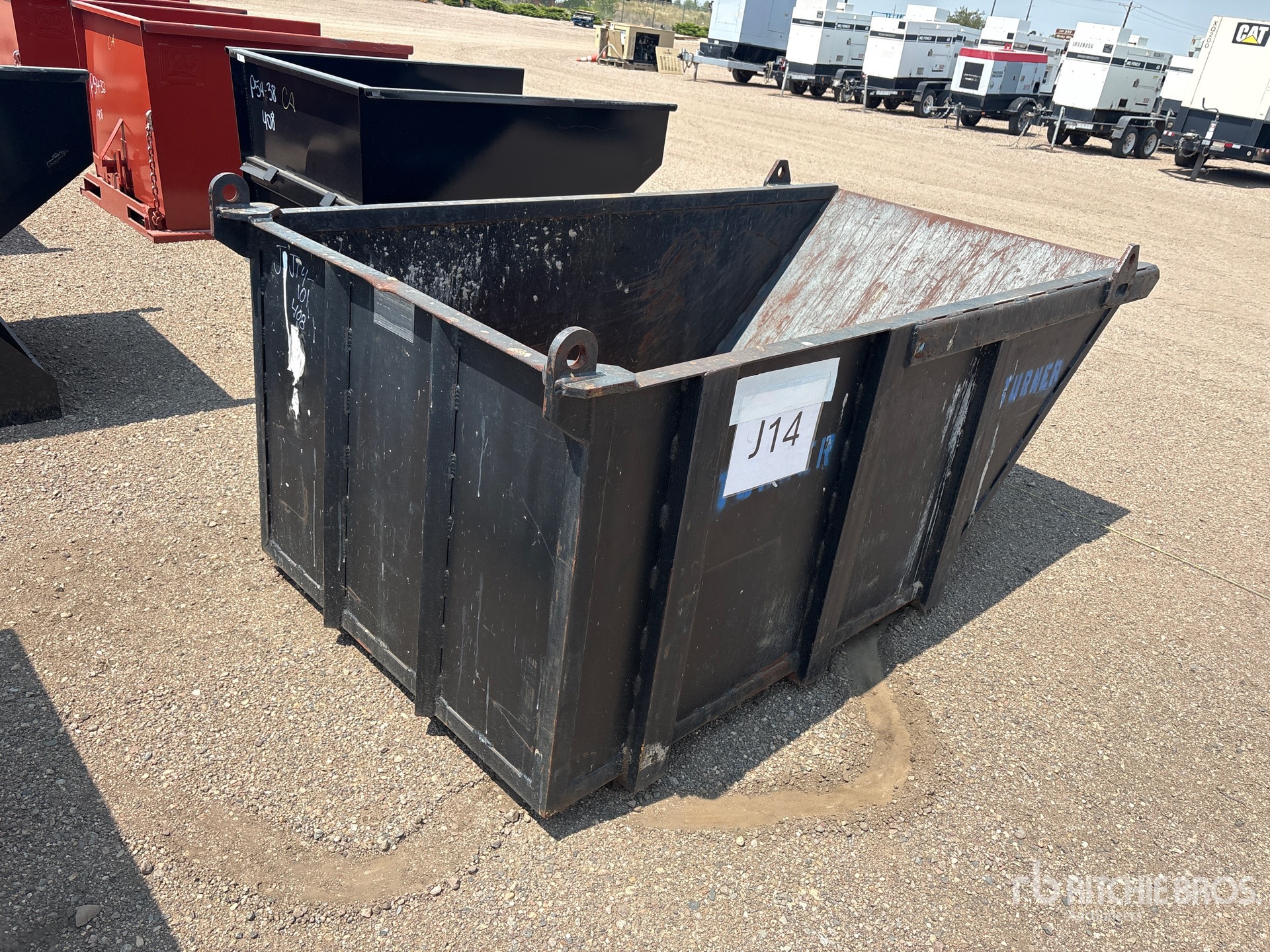 98 in Skid Steer Dump Hopper