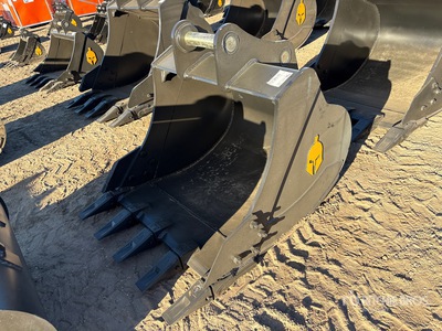 Trojan 120CL 42 in Digging Godet d'excavatrice - Fits 80mm Cat 320/321/323, Hyundai R210 Komatsu PC200/220, Deere 160/200/225 Kobelco SK210, Case 210/225, Doosan DX225