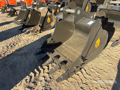 Trojan 120CL 42 in Digging Godet d'excavatrice - Fits 80mm Cat 320/321/323, Hyundai R210 Komatsu PC200/220, Deere 160/200/225 Kobelco SK210, Case 210/225, Doosan DX225