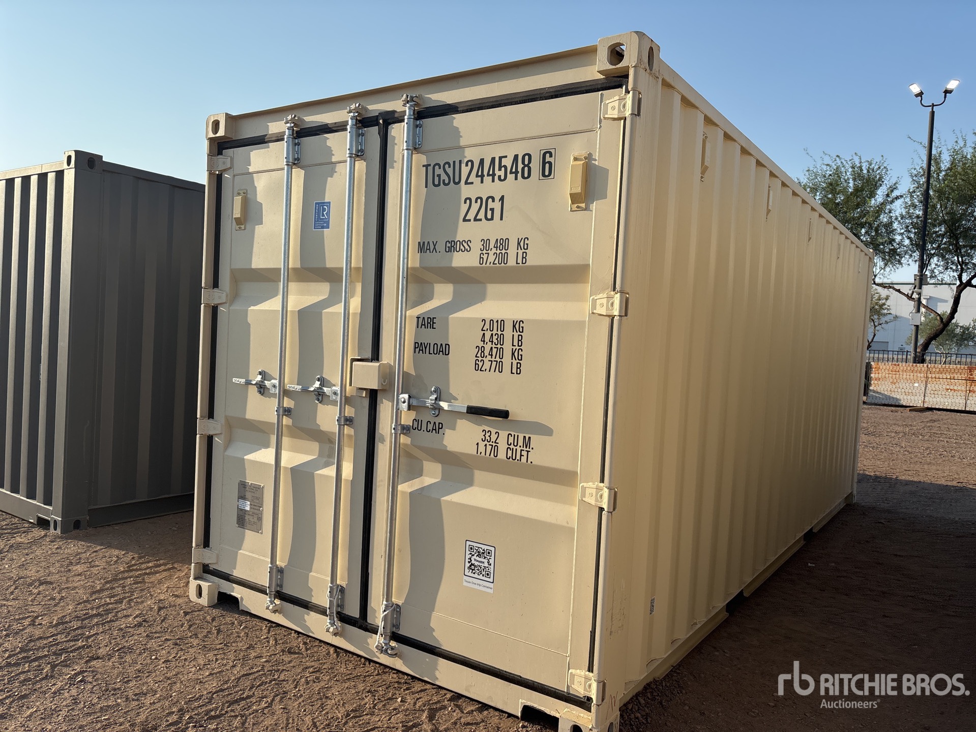 2025 20 ft Standard Storage Container (Unused)