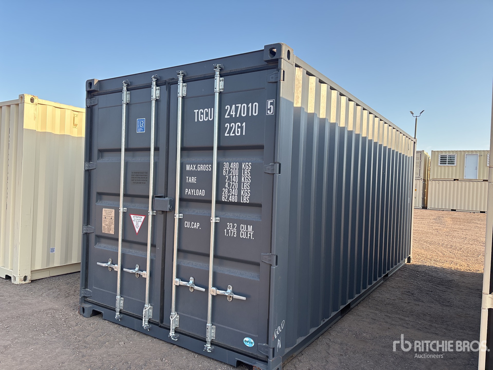 2025 20 ft Standard Storage Container (Unused)