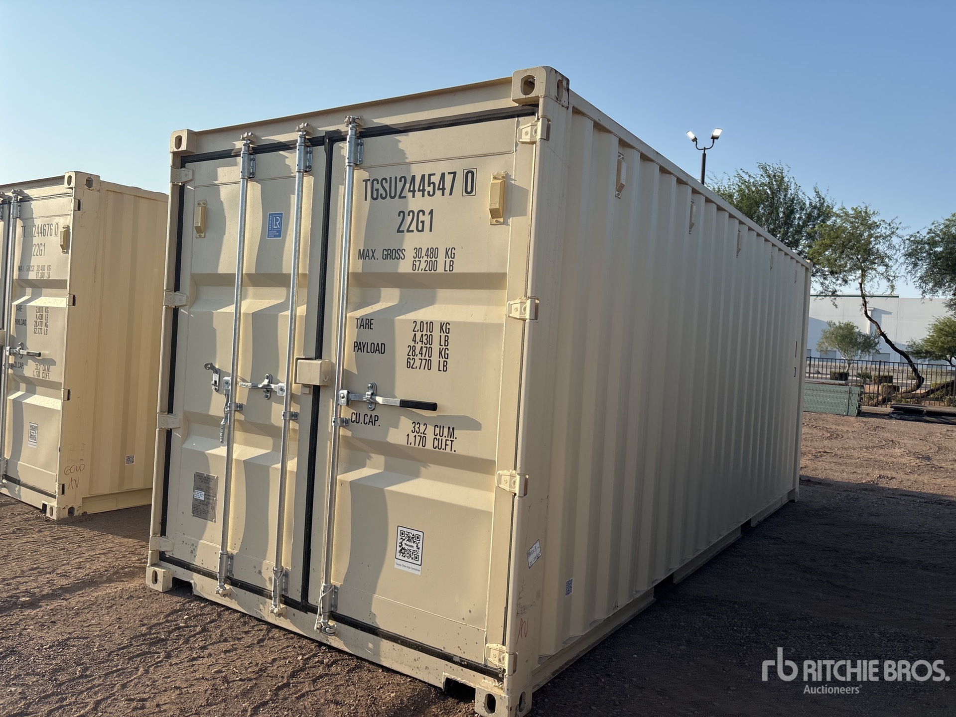 2025 20 ft Standard Storage Container (Unused)
