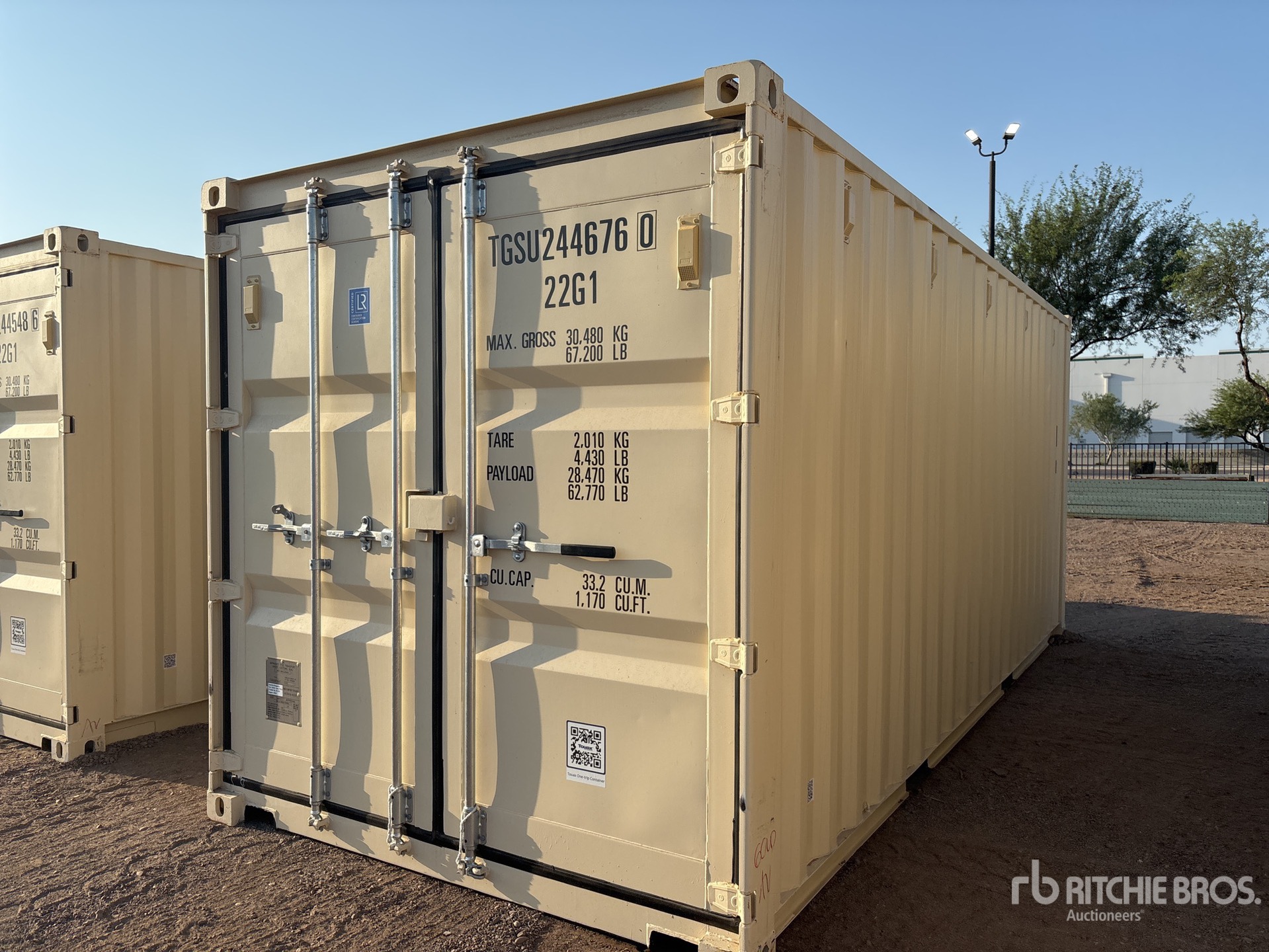 2025 20 ft Standard Storage Container (Unused)