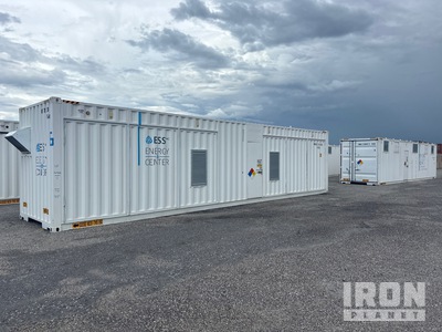 Quantity of (2) ESS Tech Engergy 211-0030-01 Containerized Battery Energy Storage System